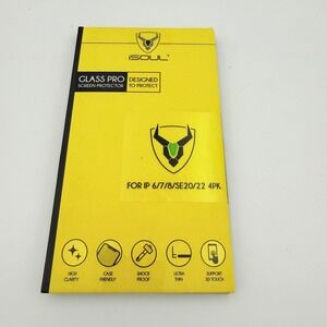 iSOUL Glass Pro Screen Protector For iPhone 6 6S 7 8 SE 2020‎ 4PK High Clarity